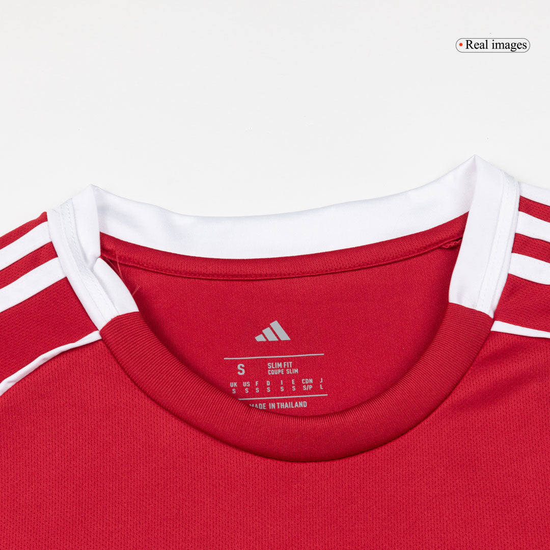 Maillot de football domicile manches longues homme Liverpool 2025/26