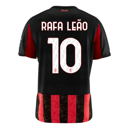 RAFA LEÃO #10 Maillot de Foot Domicile Homme AC Milan 2025/26 [PREMIUM]