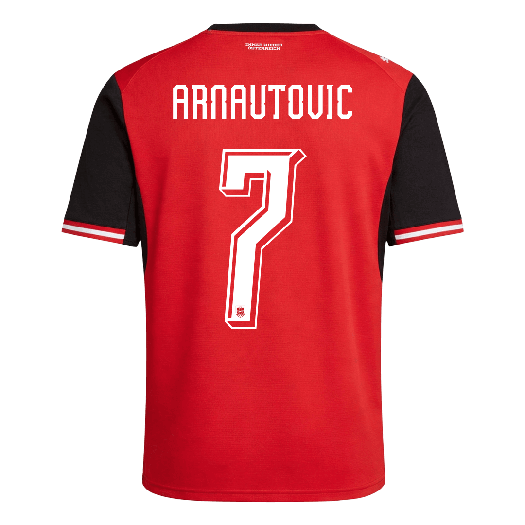 Maillot de football domicile Autriche Coupe du Monde 2026 Homme ARNAUTOVIC #7