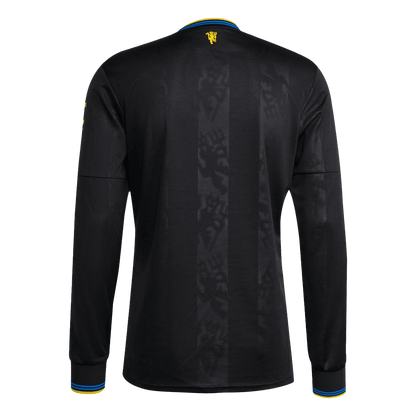 Maillot de foot extérieur à manches longues homme Manchester United 2025/26 troisième