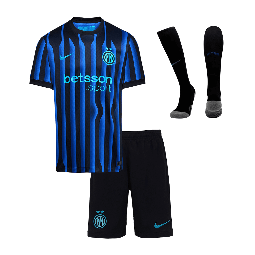 Ensemble maillot de foot domicile enfant Inter Milan 2025/26
