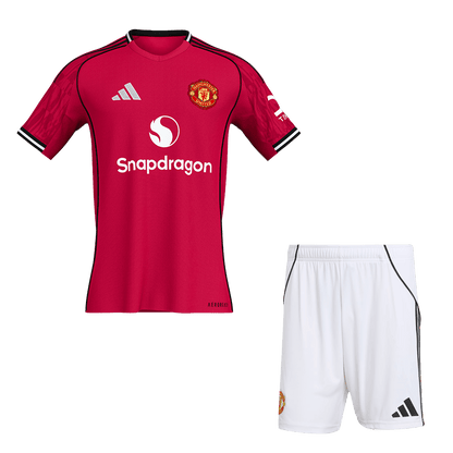 Maillot de football domicile Manchester United 2025/26 pour homme [PREMIUM]