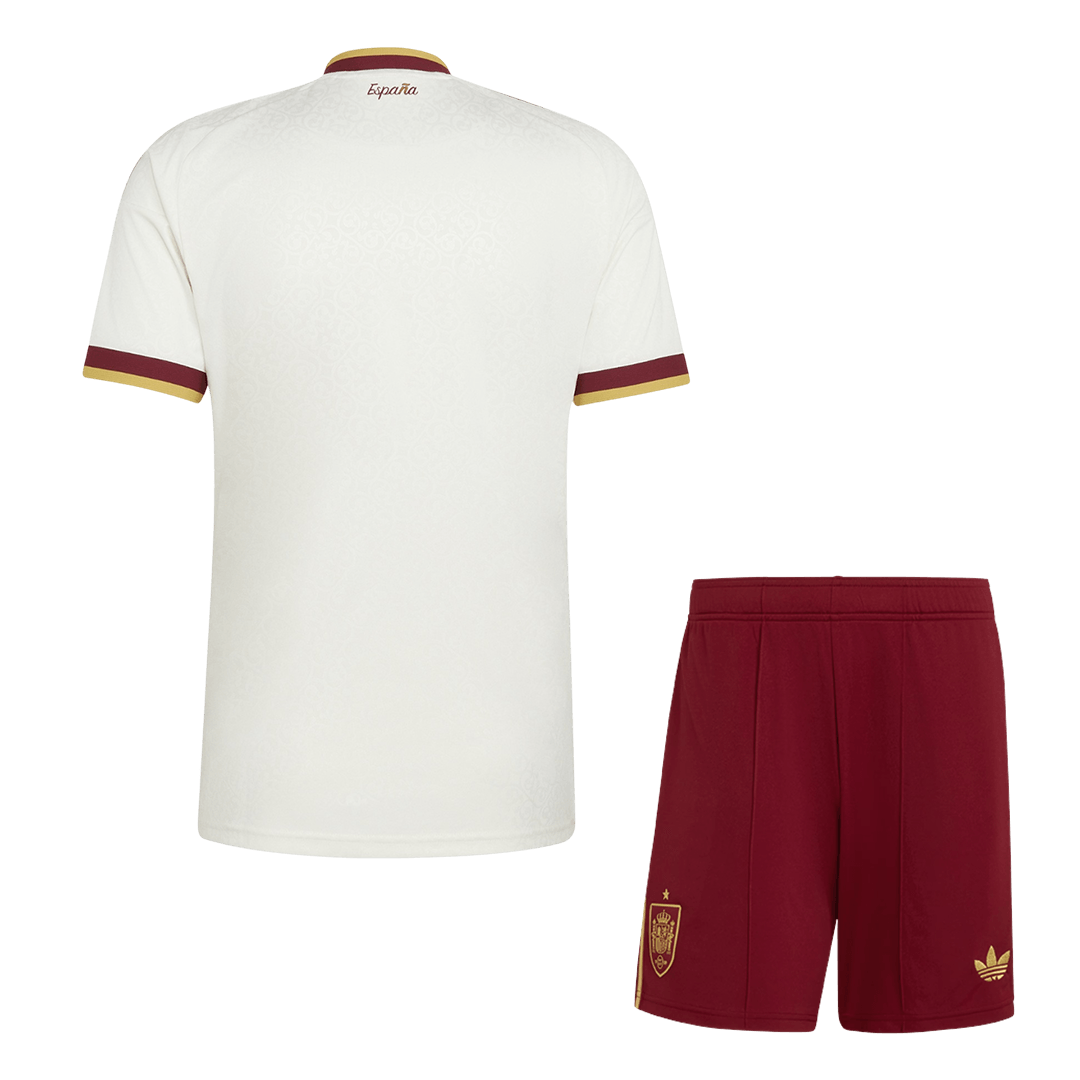 Maillot de football extérieur Espagne Coupe du Monde 2026 pour homme