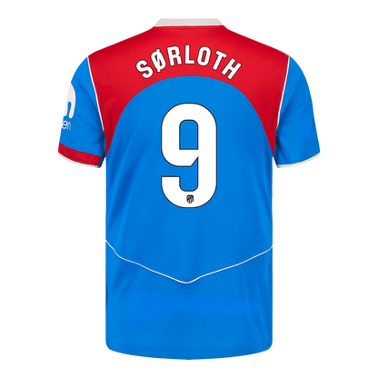 Maillot de Foot SØRLOTH #9 Atletico Madrid 2025/26 Troisième Extérieur Homme