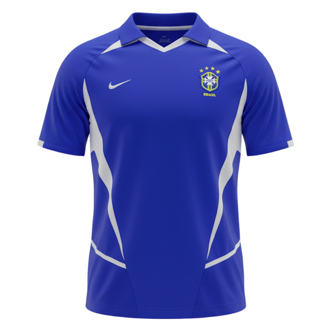 Maillot de Foot Rétro Extérieur Homme Brésil 2002