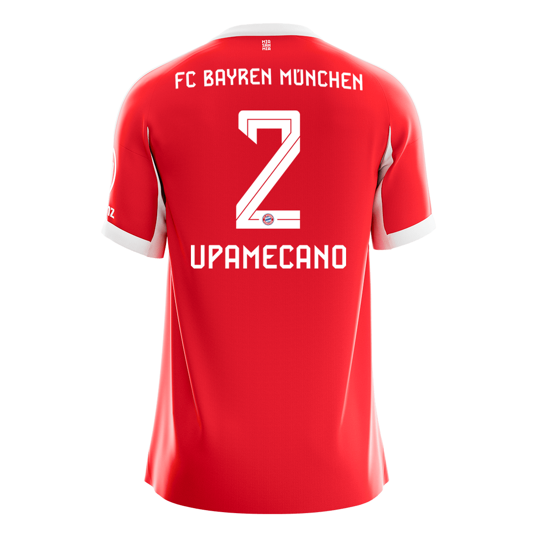 Maillot de foot domicile homme Bayern Munich 2025/26 UPAMECANO #2 [PREMIUM]