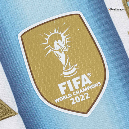 Maillot de football domicile manches longues Argentine Coupe du Monde 2026 pour homme