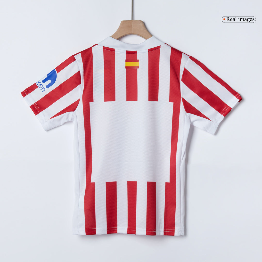 Tenue de football domicile Atlético Madrid 2025/26 pour enfant