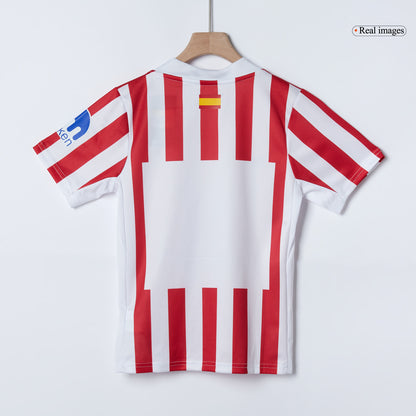 Tenue complète domicile de football Atlético Madrid 2025/26 pour enfant
