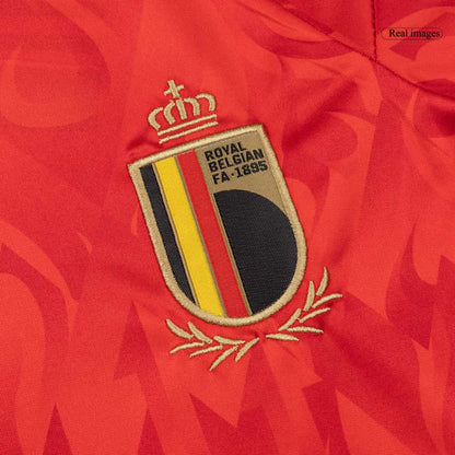 Maillot de football domicile Belgique Coupe du Monde 2026 pour enfant
