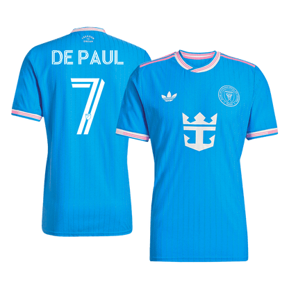Maillot de football De Paul #7 Inter Miami CF 2025 Troisième tenue (version joueur) – Coupe ajustée