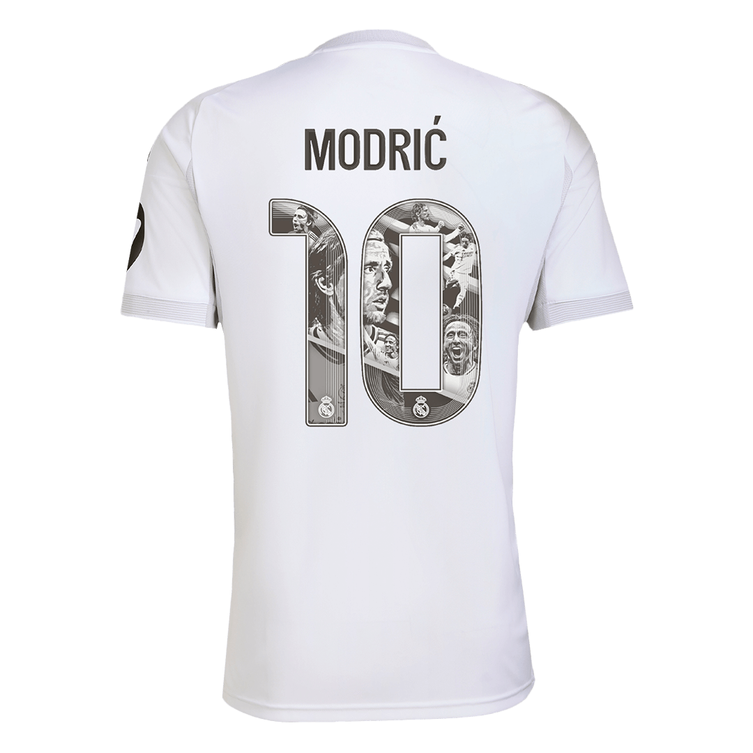 Maillot de football domicile homme Real Madrid 2025/26 MODRIĆ Spécial #10 [PREMIUM]