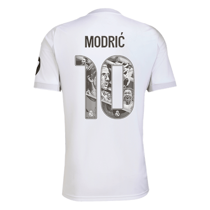 Maillot de football domicile homme Real Madrid 2025/26 MODRIĆ Spécial #10 [PREMIUM]