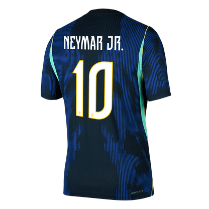 NEYMAR JR. #10 Men's Brazil World Cup 2026 Player Version Away Soccer Jersey - Slim Fit