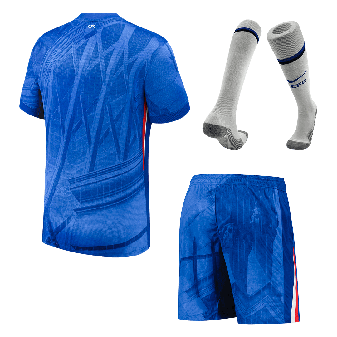 Ensemble complet maillot de foot domicile Chelsea 2025/26 homme [PREMIUM]