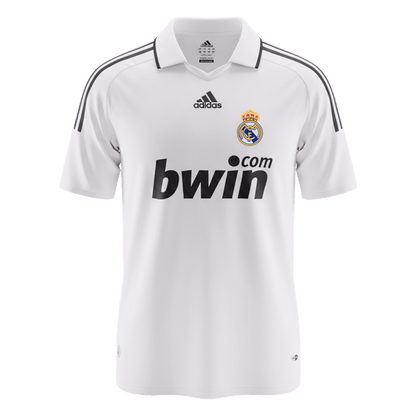 Maillot de football domicile rétro Real Madrid 2008/09 pour homme