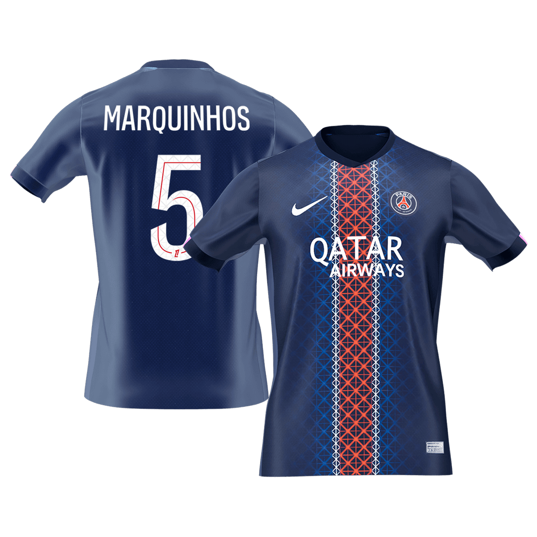 MARQUINHOS #5 Maillot de foot domicile PSG 2025/26 homme [PREMIUM]