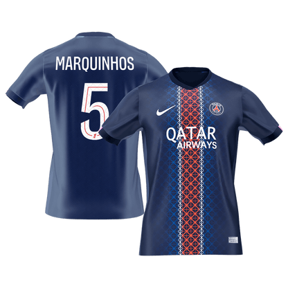 MARQUINHOS #5 Maillot de foot domicile PSG 2025/26 homme [PREMIUM]