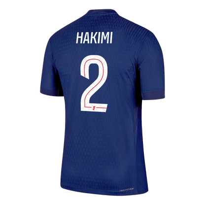 Maillot de foot domicile HAKIMI #2 du PSG 2025/26 pour homme - Version joueur - Coupe ajustée
