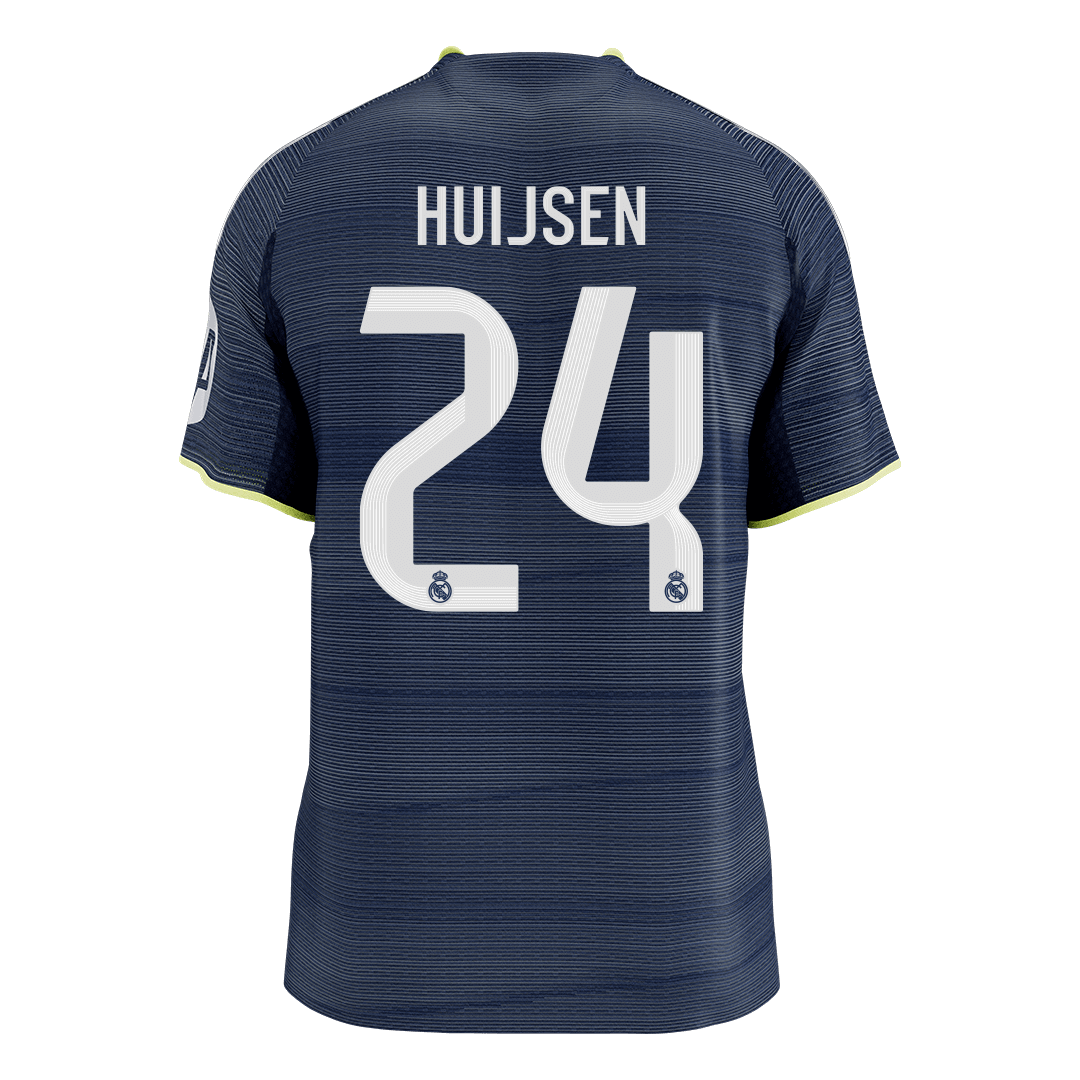 Maillot de foot extérieur HUIJSEN #24 Homme Real Madrid 2025/26 Version joueur - Coupe ajustée [PREMIUM]