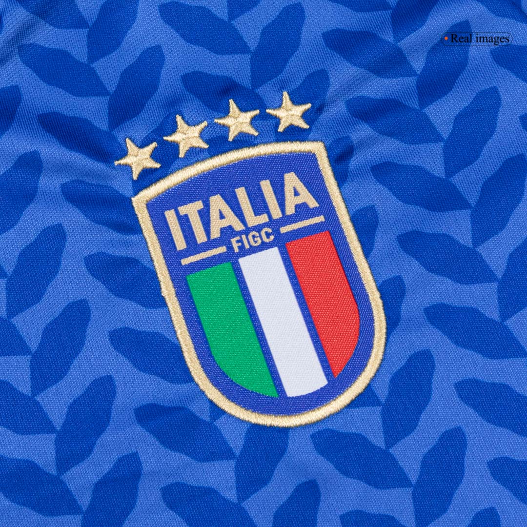 Ensemble maillot de football domicile complet Italie Coupe du Monde 2026 pour enfant