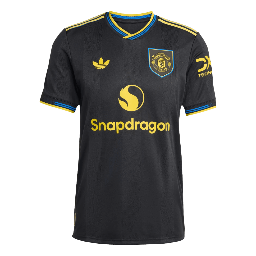 Maillot de football extérieur third Manchester United 2025/26 pour homme - Version joueur - Coupe ajustée