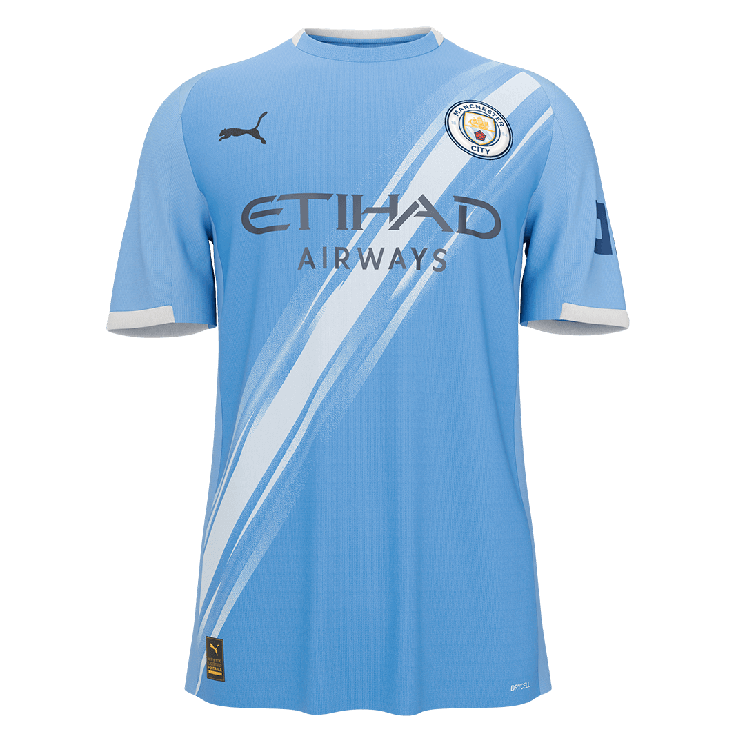 Maillot de football domicile Manchester City 2025/26 pour homme [PREMIUM]