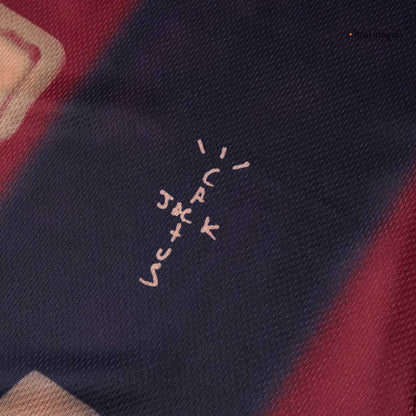 Maillot de foot domicile rétro FC Barcelone homme 2000/01