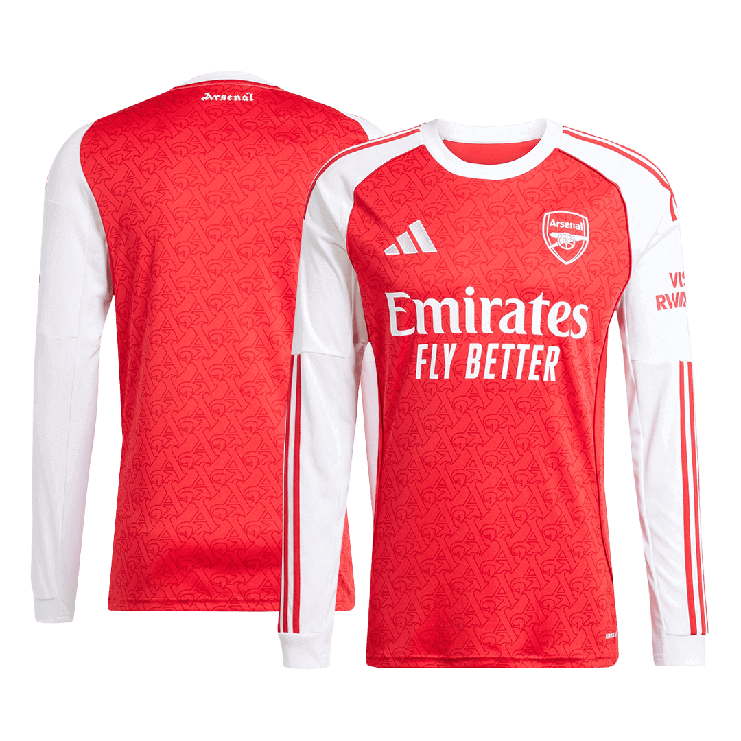Maillot de football domicile manches longues Arsenal Homme 2025/26
