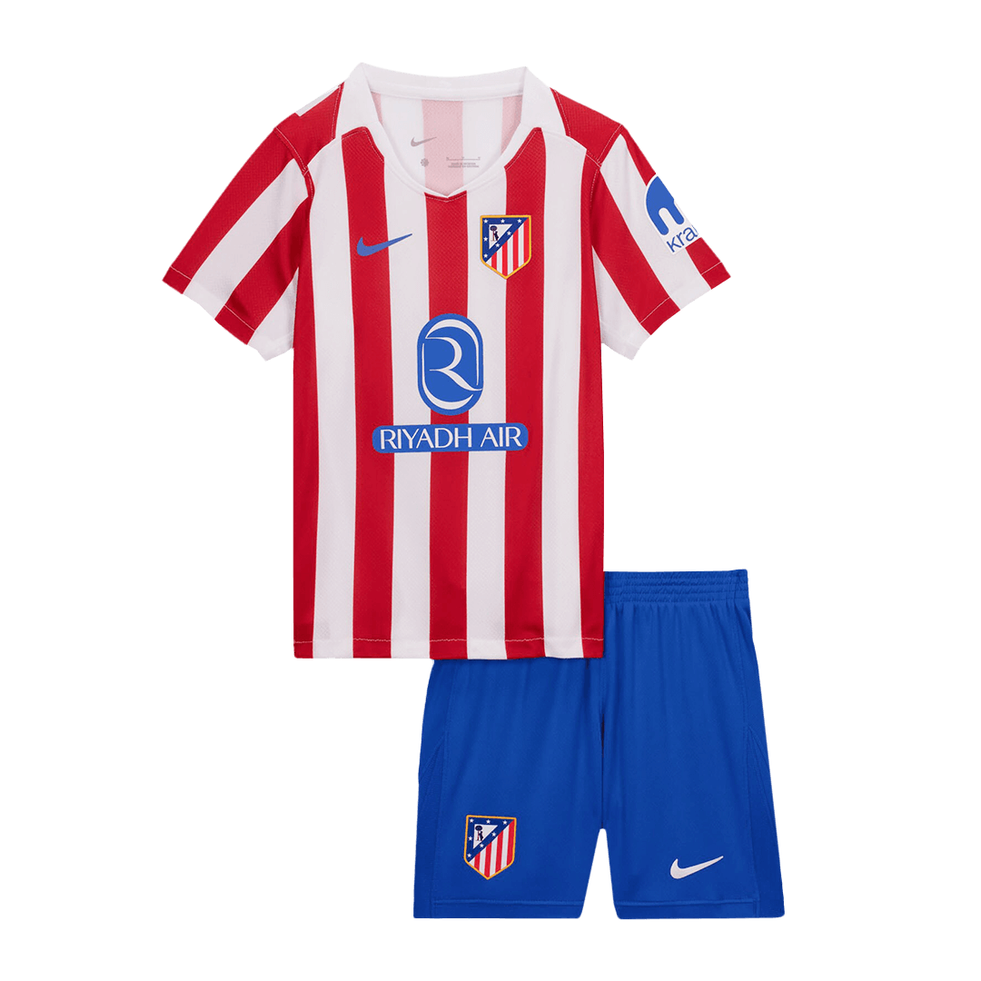Tenue de football domicile Atlético Madrid 2025/26 pour enfant
