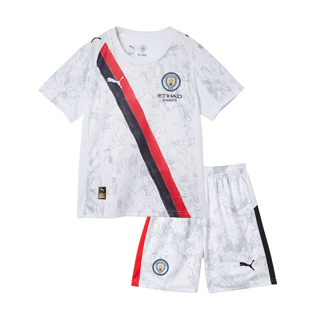 Maillot de Foot Enfant Kit KidSuper Manchester City Coupe du Monde 2025/26