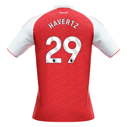 Maillot de football domicile Arsenal 2025/26 pour homme HAVERTZ #29 [QUALITÉ SUPÉRIEURE]