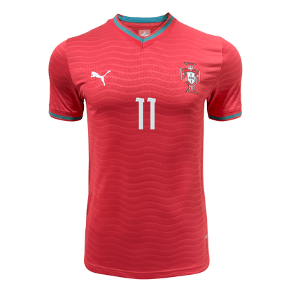 Maillot de Foot Domicile JOÃO FÉLIX #11 Homme Portugal Coupe du Monde 2026 Version Joueur - Coupe Ajustée