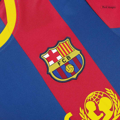 Maillot de foot domicile rétro DAVID VILLA #7 FC Barcelone 2010/11 pour homme