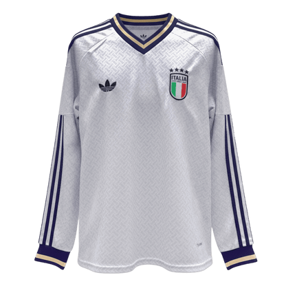 Maillot de football manches longues extérieur Italie Coupe du Monde 2026 pour homme