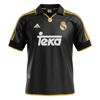 Maillot de football rétro extérieur Real Madrid 1999/01 pour homme