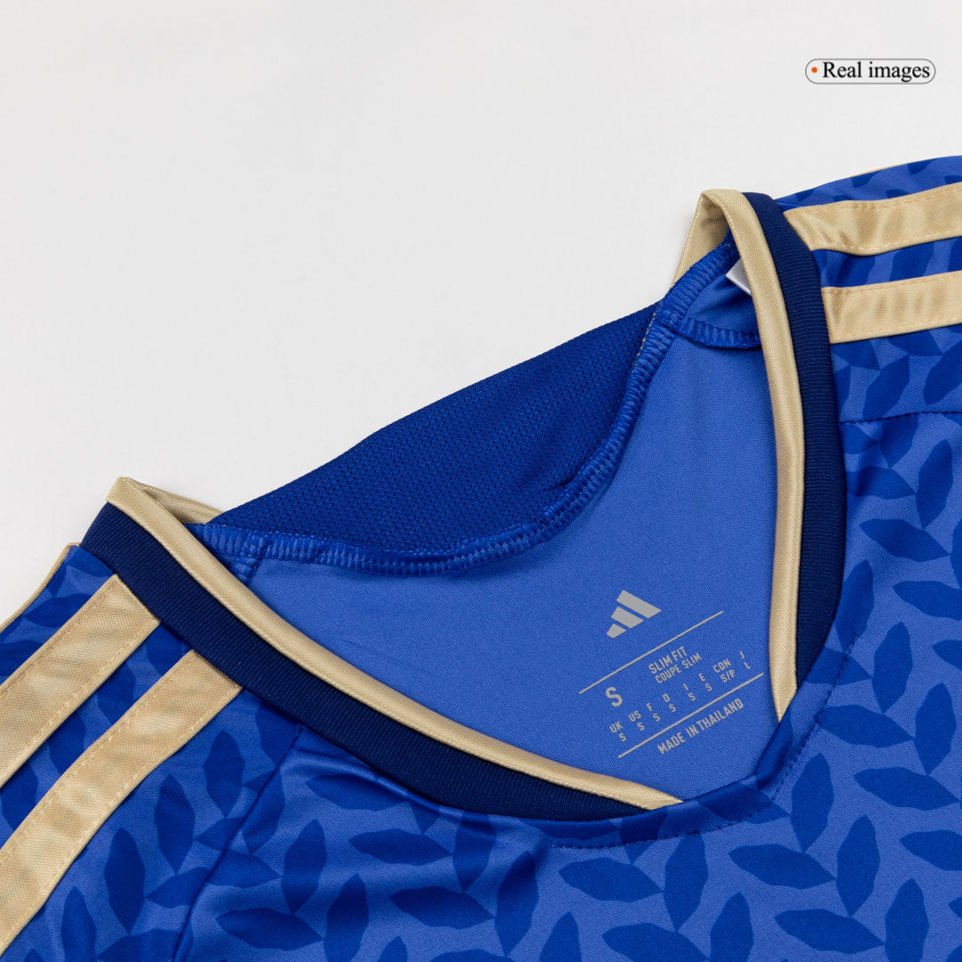 Maillot de football domicile à manches longues Italie Coupe du Monde 2026 pour homme