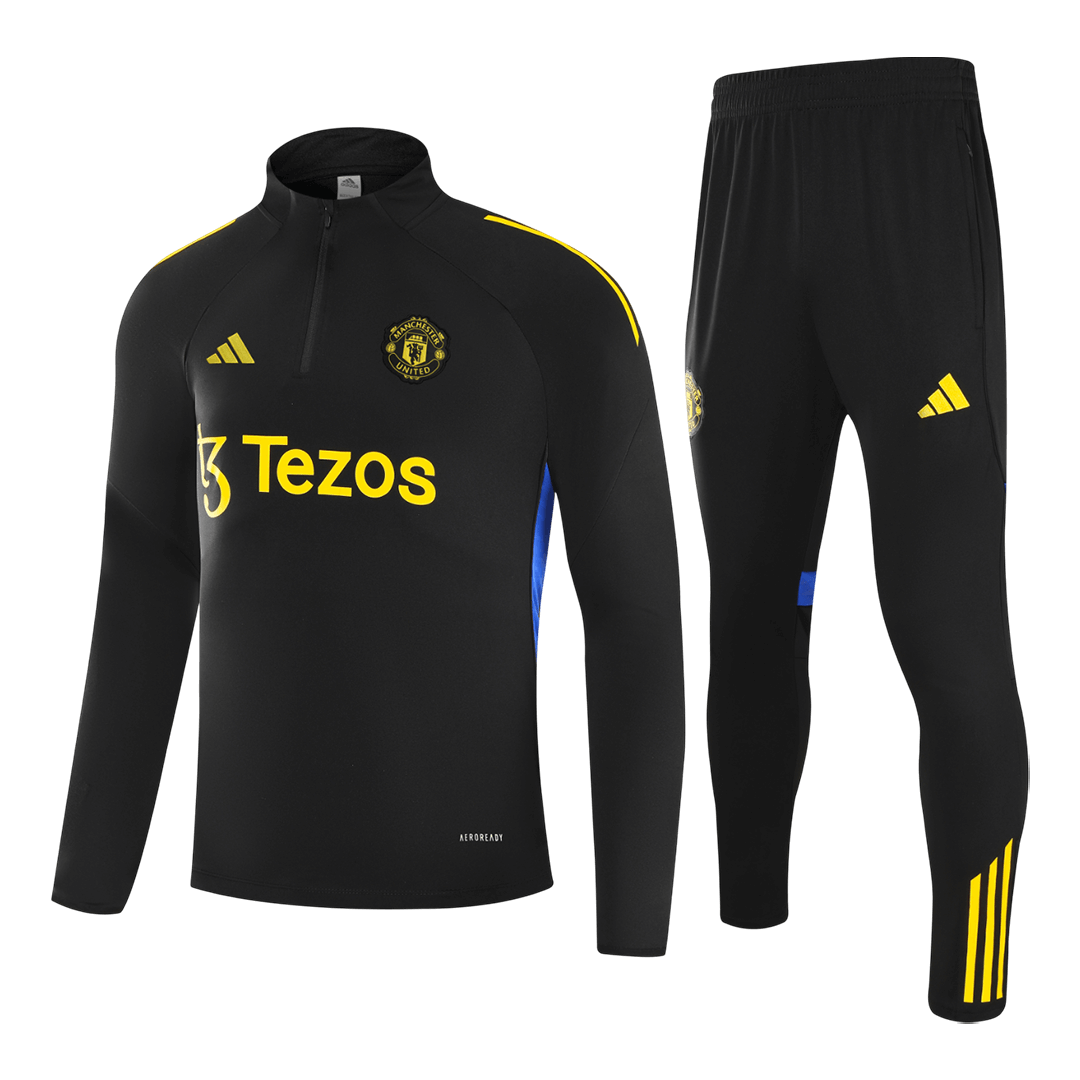 Kit Sweat-shirt zippé Manchester United 2025/26 pour enfant