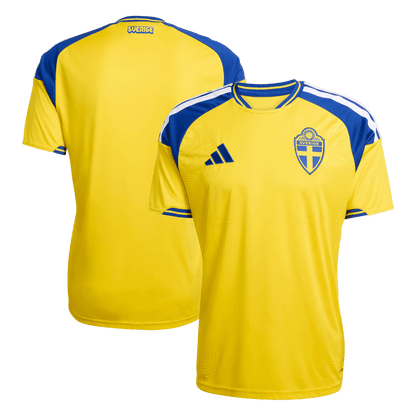 Maillot de foot domicile Suède Coupe du Monde 2026 pour homme