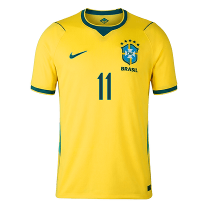 RAPHINHA #11 Men's Brazil World Cup 2026 Home Soccer Jersey