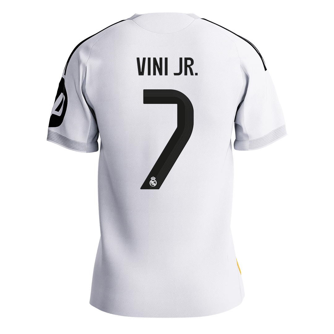 Maillot de Foot Domicile Homme VINI JR. #7 Real Madrid 2025/26 - Version Joueur - Coupe Slim [PREMIUM]