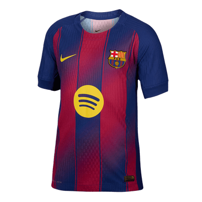 Maillot de Foot Domicile LAMINE YAMAL #10 Homme Barcelone UCL 2025/26 Version Joueur - Coupe Slim