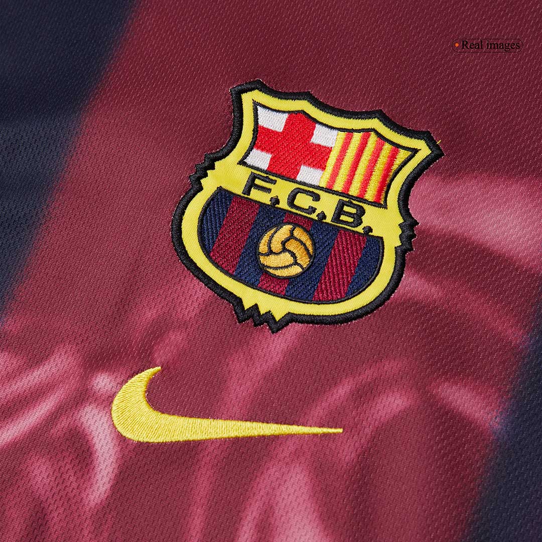 Maillot de foot domicile rétro FC Barcelone homme 2000/01