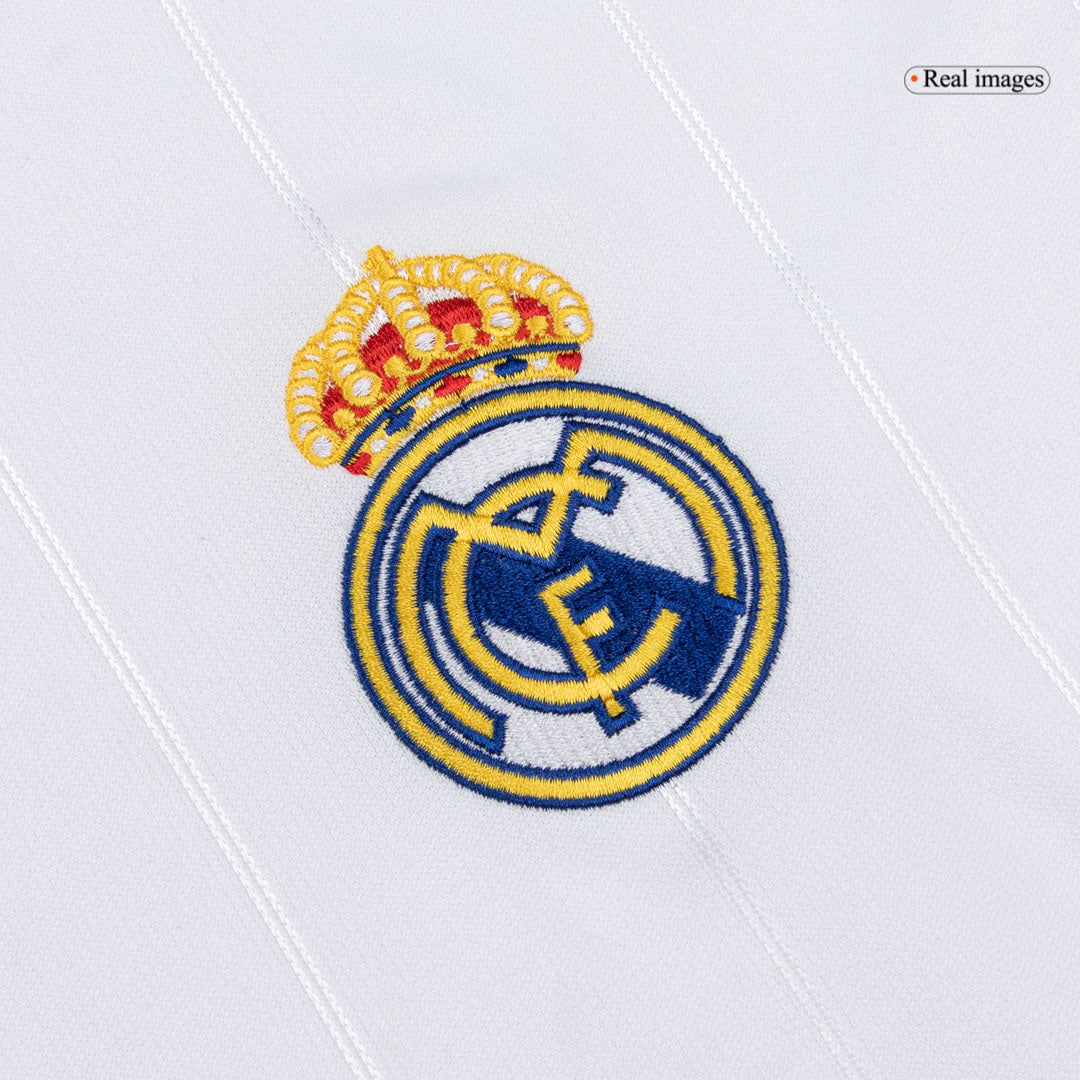 Maillot de football rétro domicile manches longues Real Madrid 2012/13 pour homme