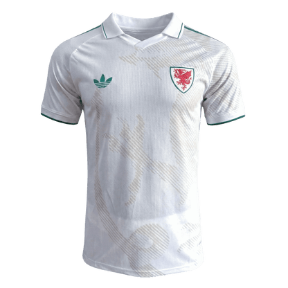 Maillot de football extérieur Coupe du Monde 2026 Pays de Galles pour homme - Version joueur - Coupe ajustée