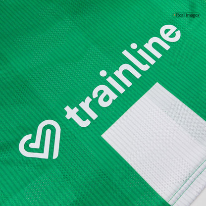 Maillot de football domicile Real Betis 2025/26 à manches longues pour homme