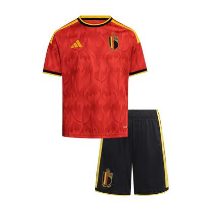 Maillot de football domicile Belgique Coupe du Monde 2026 pour enfant