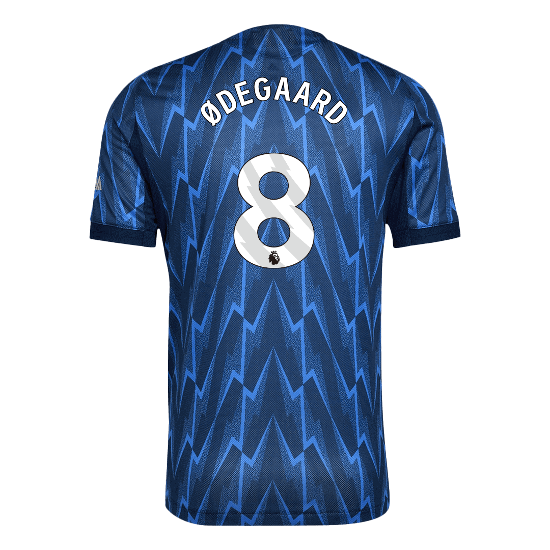 ØDEGAARD #8 Maillot de Foot Extérieur Arsenal 2025/26 Homme Version Joueur - Coupe Ajustée