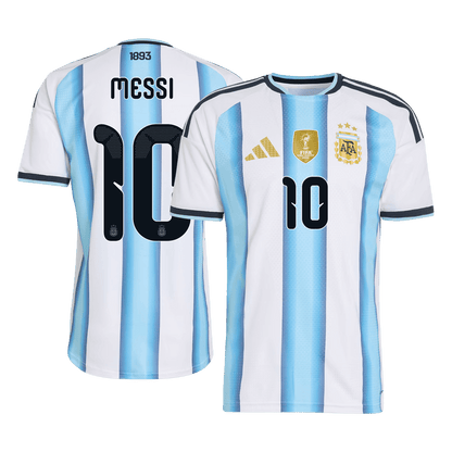 Maillot de foot domicile Homme MESSI #10 Argentine Coupe du Monde 2026 - Version Joueur - Coupe ajustée