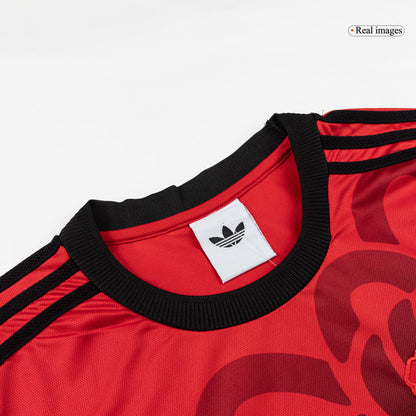Maillot de foot à manches longues Manchester United 2025/26 pour homme